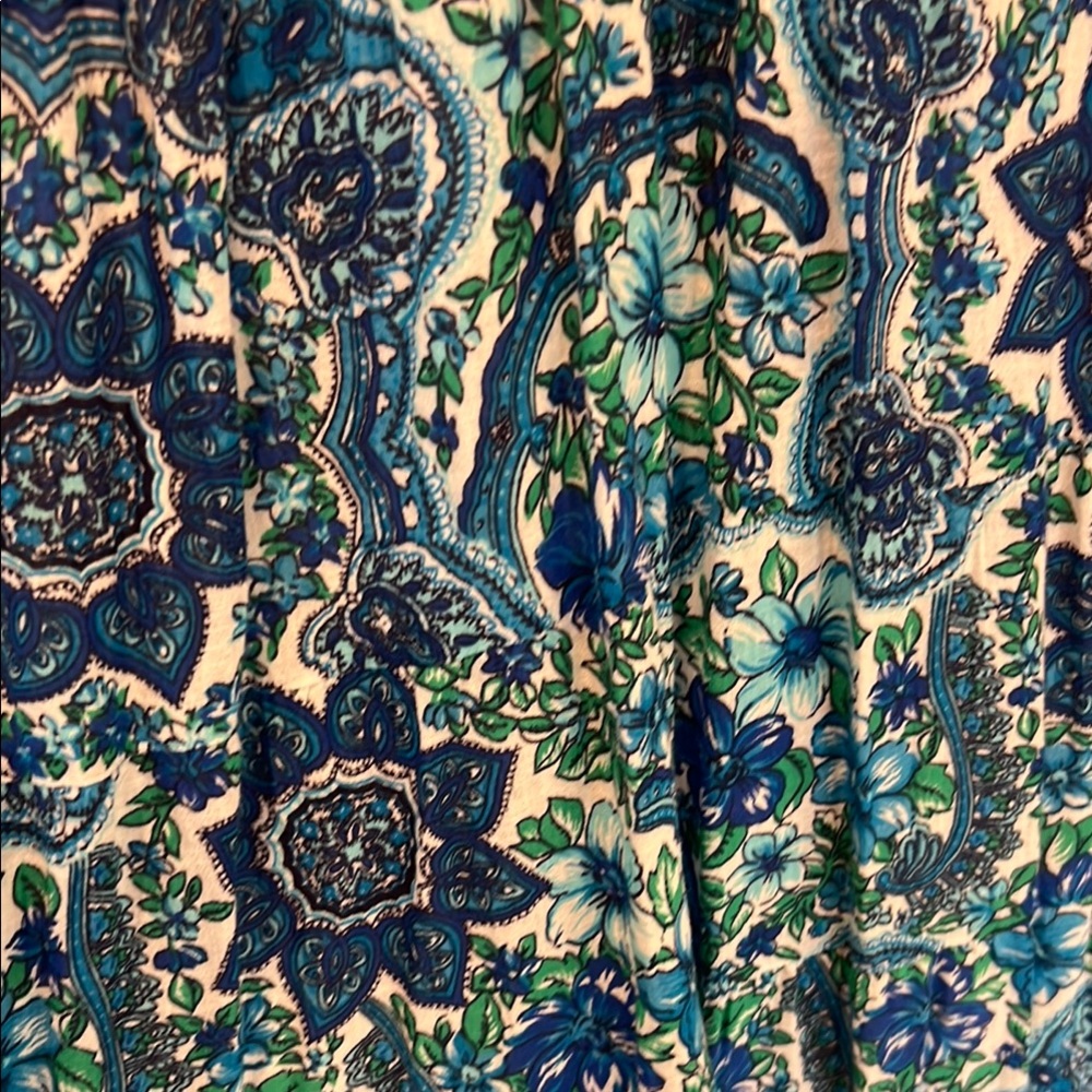 House of Harlow 1960 Blue and Green Maxi Dress - Picture 5 of 6